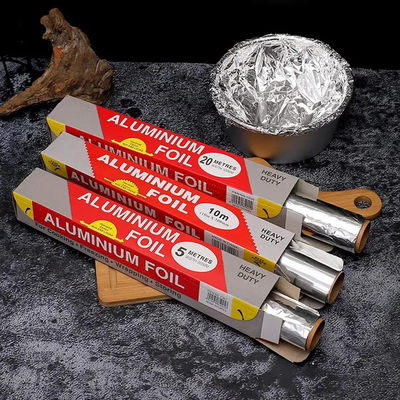 Серебряная фольга алюминиевого крена качества еды подгоняла непахучую для доставки еды